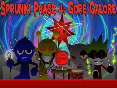لعبة Sprunki Phase 4: Gore Galore على الانترنت