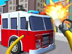 لعبة Fire Truck Driving Simulator على الانترنت