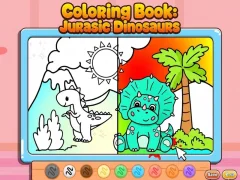 لعبة Coloring Book: Jurassic Dinosaurs على الانترنت