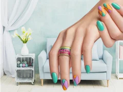 لعبة Nail Art Puzzle على الانترنت