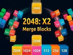 لعبة 2048 X2 Merge Blocks على الانترنت