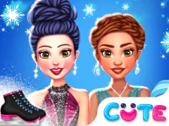 لعبة Princess Winter Ice Skating Outfits على الانترنت