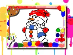 لعبة Winter Coloring Book على الانترنت