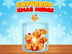 لعبة Capybara Xmas Merge على الانترنت