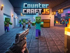 لعبة Counter Craft JS على الانترنت