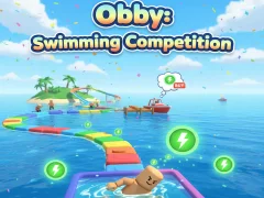 لعبة Obby: Swimming competition على الانترنت
