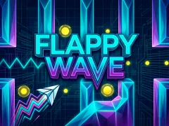 لعبة Flappy Wave على الانترنت