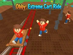 لعبة Obby: Extreme Cart Ride على الانترنت