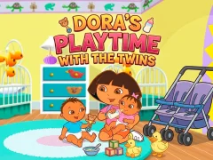 لعبة Dora the Explorer Dora's Playtime with the Twins على الانترنت