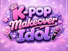 لعبة K-pop Makeover Idol على الانترنت
