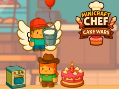 لعبة Minicraft Chef Cake Wars على الانترنت