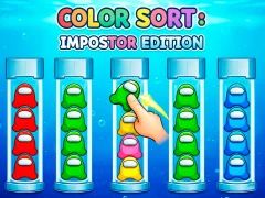لعبة Color Sort: Impostor Edition على الانترنت