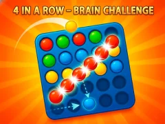 لعبة Play 4 in a Row - Brain Challenge على الانترنت