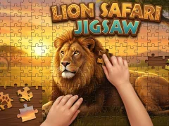 لعبة Lion Safari Jigsaw على الانترنت