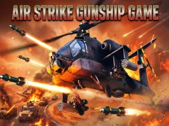 لعبة Air Strike Gunship Game على الانترنت