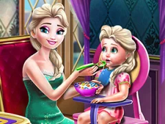 لعبة Ice Queen Toddler Feed على الانترنت