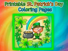 لعبة Printable St Patricks Day Coloring Pages على الانترنت