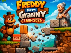 لعبة Freddy Meet Granny Clash 2026 على الانترنت