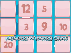 لعبة Memory Game With Numbers على الانترنت