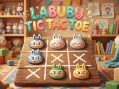 لعبة Labubu Tic Tac Toe على الانترنت