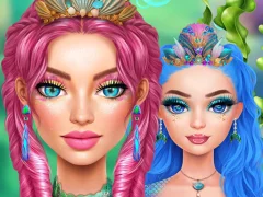 لعبة Mermaidcore Makeup على الانترنت