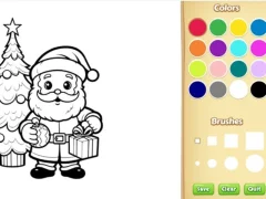 لعبة Christmas Coloring Book For Kids على الانترنت