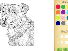 لعبة Dog Coloring Book for Adults على الانترنت
