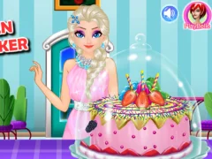 لعبة Ice queen royal baker على الانترنت