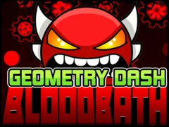 لعبة Geometry Dash Bloodbath على الانترنت