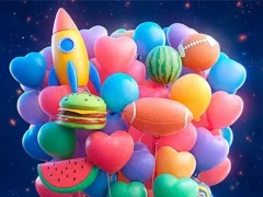 لعبة Merge 3D - Match 3 Balloons على الانترنت