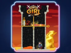 لعبة Rescue Girl Solve The Puzzle على الانترنت