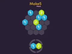 لعبة Make 5 Hexa على الانترنت