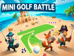لعبة Mini Golf Battle على الانترنت