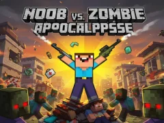 لعبة Noob vs Zombie Apocalypse على الانترنت