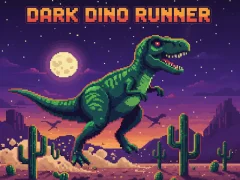لعبة Dark Dino Runner على الانترنت