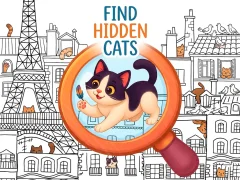 لعبة Find Hidden Cats على الانترنت