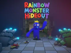 لعبة Rainbow Monster Hideout 3D على الانترنت