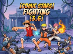 لعبة Comic Stars Fighting 3.6 على الانترنت