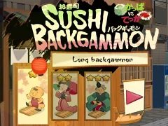 لعبة Sushi Backgammon على الانترنت