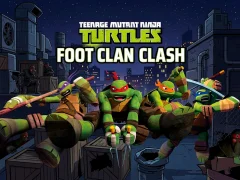 لعبة Teenage Mutant Ninja Turtles Foot Clan Clash على الانترنت
