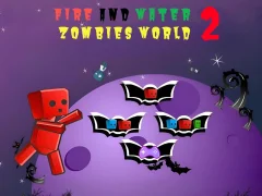 لعبة Fire And Water In Zombies World 2 على الانترنت