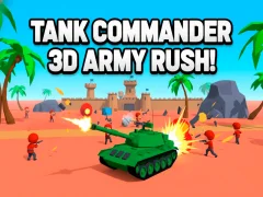 لعبة Tank Commander 3d Army Rush! على الانترنت