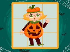 لعبة Halloween Puzzles على الانترنت
