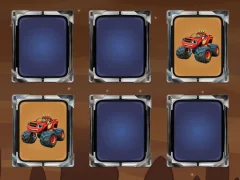 لعبة Monster Trucks Memory على الانترنت