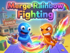 لعبة Merge Rainbow Fighting على الانترنت