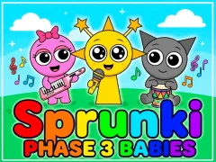 لعبة Sprunki baby PHASE 3 على الانترنت