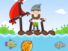 لعبة Happy Fishing على الانترنت