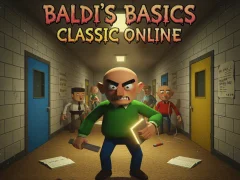لعبة Baldi’s Basics Classic Online على الانترنت