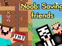 لعبة Noob: Saving Friends على الانترنت