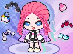 لعبة Fashionista Avatar Studio Dress Up على الانترنت